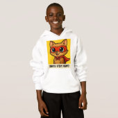 Sweat - shirt à capuche personnalisé pour enfants  (Devant entier)