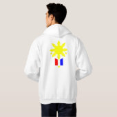 Sweat - shirt à capuche philippin de fierté (Dos entier)
