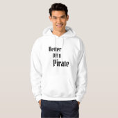 Sweat - shirt à capuche pirate (Devant entier)