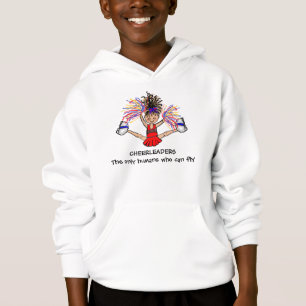 Sweat - shirt à capuche pom-pom girl
