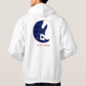 Sweat - shirt à capuche pour des fans de cheval (Dos)