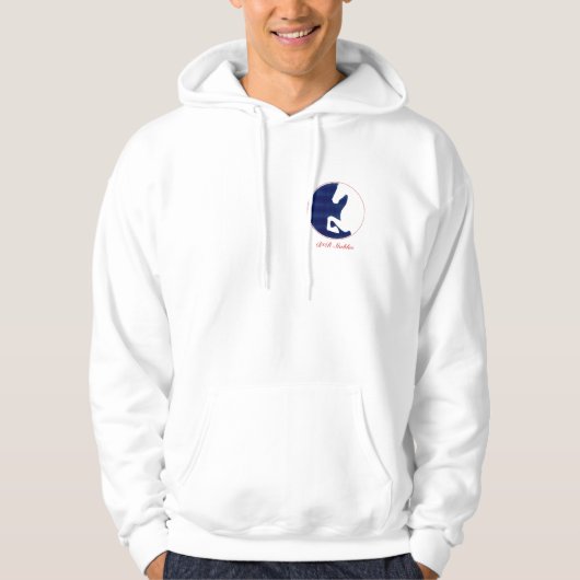 Sweat - shirt à capuche pour des fans de cheval (Devant)