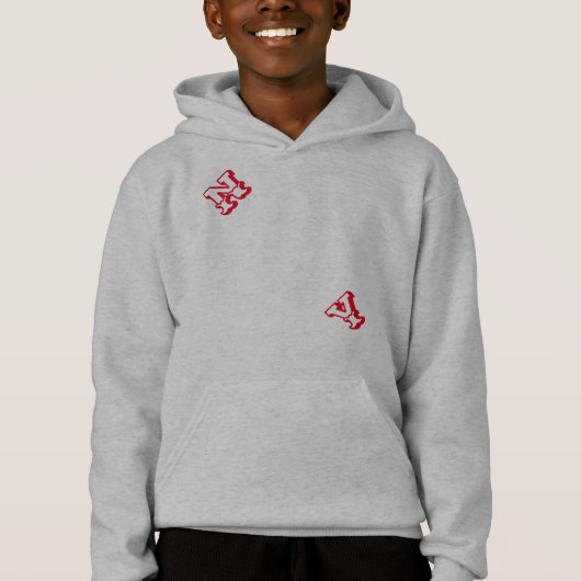 Sweat - shirt à capuche pour enfants (Devant)