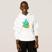 Sweat - shirt à capuche pour enfants (Devant entier)