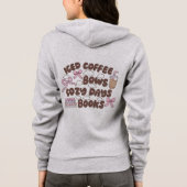 Sweat - shirt à capuche pour filles (Dos)
