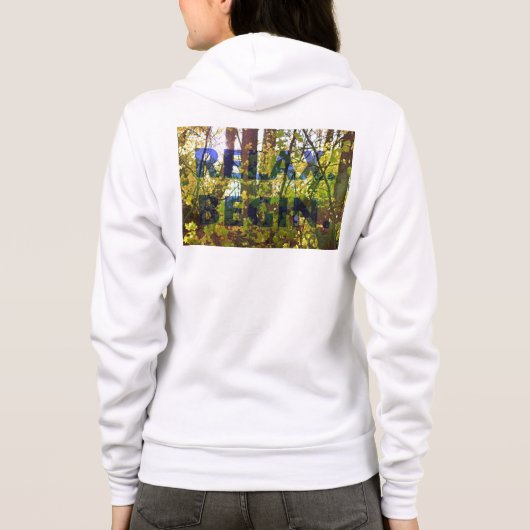 Sweat - shirt à capuche pour vous ! (Dos)