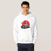 SWEAT - SHIRT À CAPUCHE prélude automobile BB6 (Devant entier)