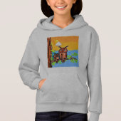 Sweat - shirt à capuche PULLOVER POUR ENFANTS - OW (Devant)