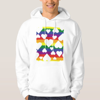 Sweat - shirt à capuche Rainbow Chest
