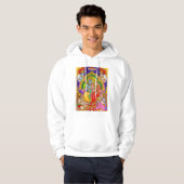 Sweat - shirt à capuche Ram Darbar (Devant entier)