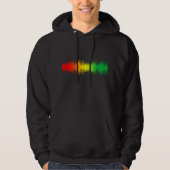 Sweat - shirt à capuche Rasta (Devant)