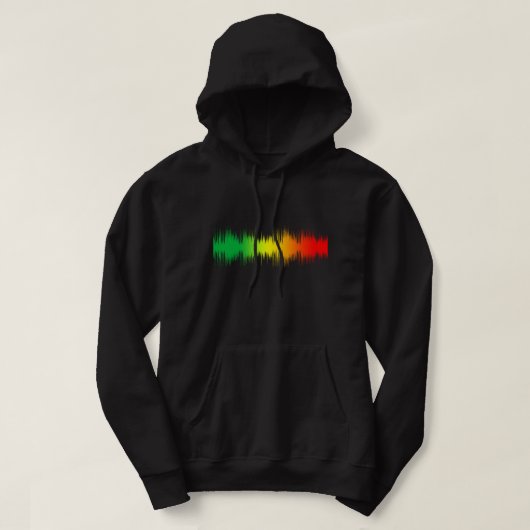 Sweat - shirt à capuche Rasta (Design devant)