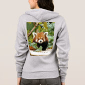 Sweat - shirt à capuche Red Panda (Dos)