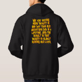 Sweat - shirt à capuche répugnant de la sortie de (Dos)