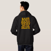 Sweat - shirt à capuche répugnant de la sortie de (Dos entier)