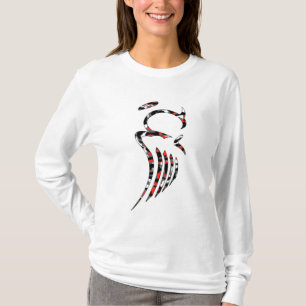 Sweat - shirt à capuche rouge d'ange de Camo des