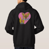 Sweat - shirt à capuche Saint-Valentin masculin (Dos)