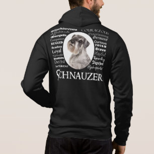 Sweat - shirt à capuche Schnauzer Traits