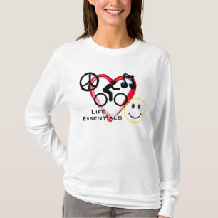 Sweat - shirt à capuche Scoop pour dames, "Life E