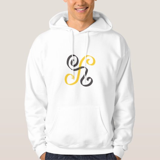 Sweat - shirt à capuche simple (Devant)
