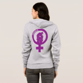 Sweat - shirt à capuche sisterhood #2 (Dos entier)