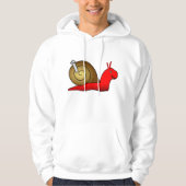 Sweat - shirt à capuche Snail Mens (Devant)