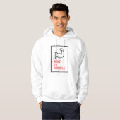 Sweat - shirt à capuche sportif (Devant entier)