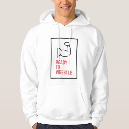 Sweat - shirt à capuche sportif (Devant)