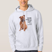 Sweat - shirt à capuche Staffie/Femme (Devant)
