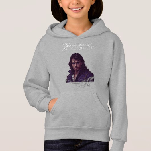 Sweat - shirt à capuche Stardust et Sunsets Liquid (Devant)