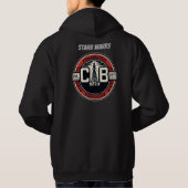 Sweat - shirt à capuche Starr Warrs (Dos)