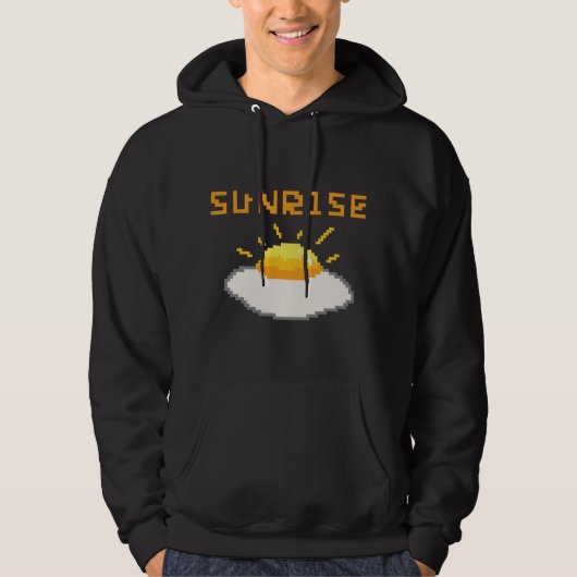 Sweat - shirt à capuche Sunny Side Up (Devant)