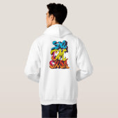 Sweat - shirt à capuche "Swe Pac Sun" en style Gra (Dos entier)