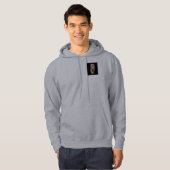 Sweat - shirt à capuche Sweatshirt gris à capuche (Devant entier)