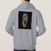 Sweat - shirt à capuche Sweatshirt gris à capuche (Dos)
