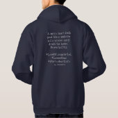 Sweat - shirt à capuche T-shirt (Dos)