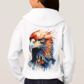 Sweat - shirt à capuche T-shirt (Dos)