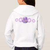 Sweat - shirt à capuche T-shirt Purple Sun Fairy (Dos)