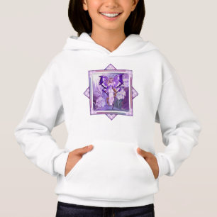 Sweat - shirt à capuche T-shirt Purple Sun Fairy