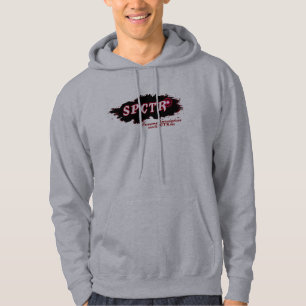 sweat - shirt à capuche teinté rouge SPCTR