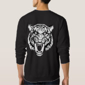 Sweat - shirt à capuche Tiger Design (Dos)