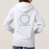 Sweat - shirt à capuche - une collection pluvieuse (Dos)