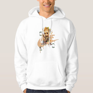 Sweat - shirt à capuche vague design