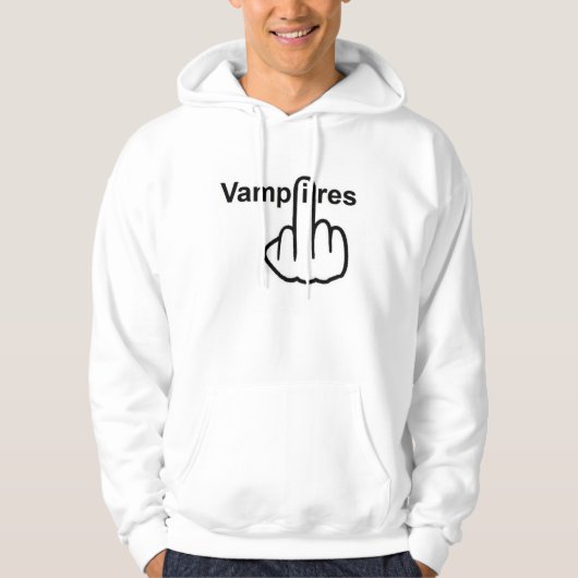 Sweat - shirt à capuche Vampires Flip (Devant)