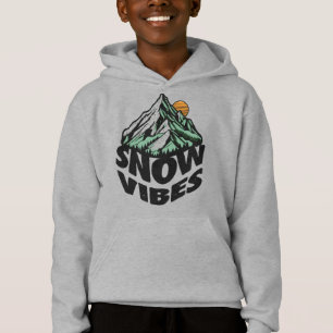 Sweat - shirt à capuche Vibes de neige