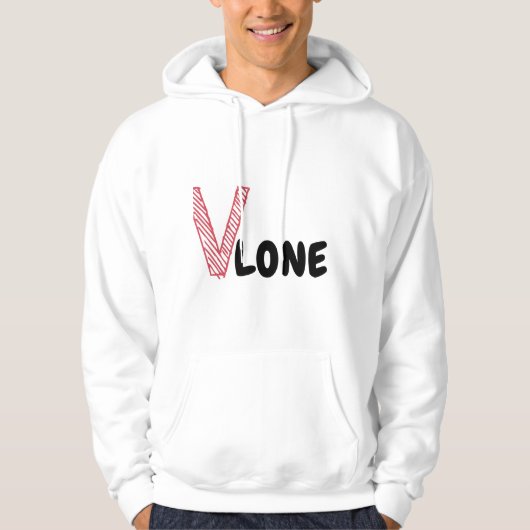 Sweat - shirt à capuche VLONE (Devant)