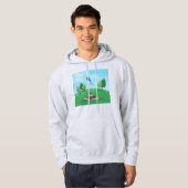 Sweat - shirt à capuche volant Kite (Devant entier)
