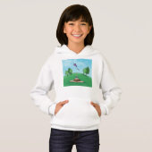 Sweat - shirt à capuche volant Kite (Devant entier)