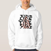 Sweat - shirt à capuche Wild West Outlaw (Devant)