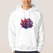 Sweat - shirt à capuche WILLM Londres (Devant)